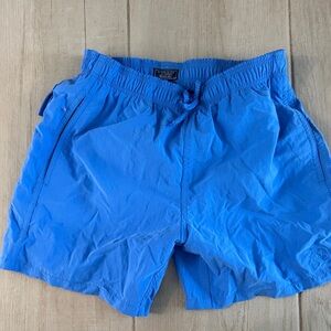 Vibrant Blue Boys Swim Trunks